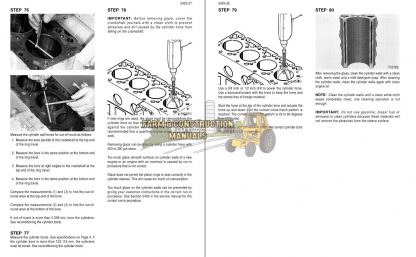 service manual sample pages